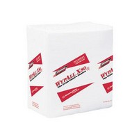 Kimberly-Clark Professional 41026 Kimberly-Clark 12 1/2" X 14.4" White WYPALL X80 1/4 Fold Towels (50 Per Package)